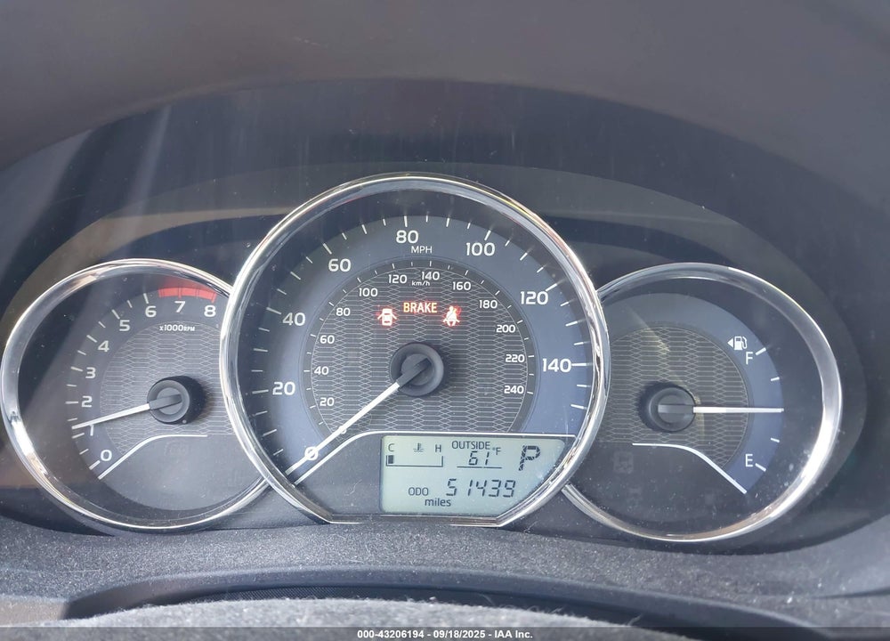 2015 TOYOTA COROLLA VIN: 2T1BURHE7FC242395