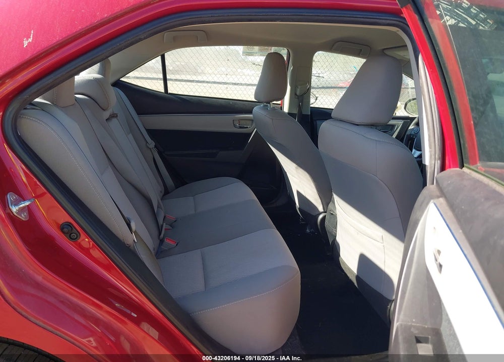 2015 TOYOTA COROLLA VIN: 2T1BURHE7FC242395