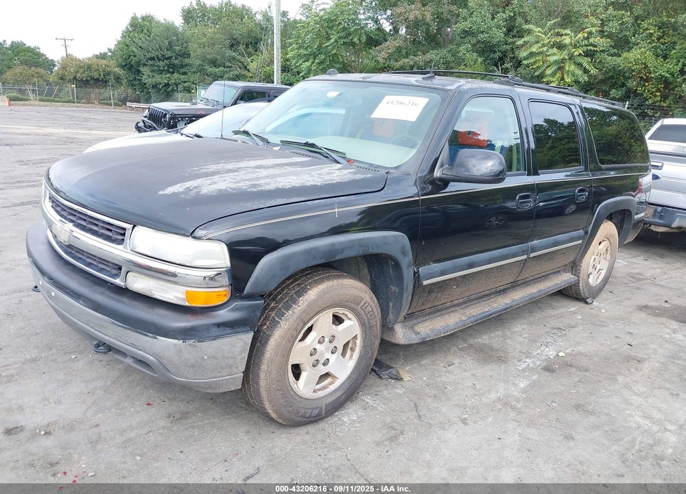2004 CHEVROLET SUBURBAN 1500 LT VIN: 1GNFK16Z44J180705