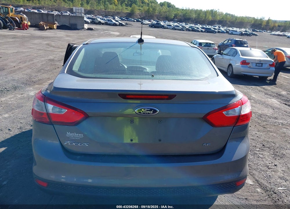 2013 FORD FOCUS VIN: 1FADP3F27DL193362