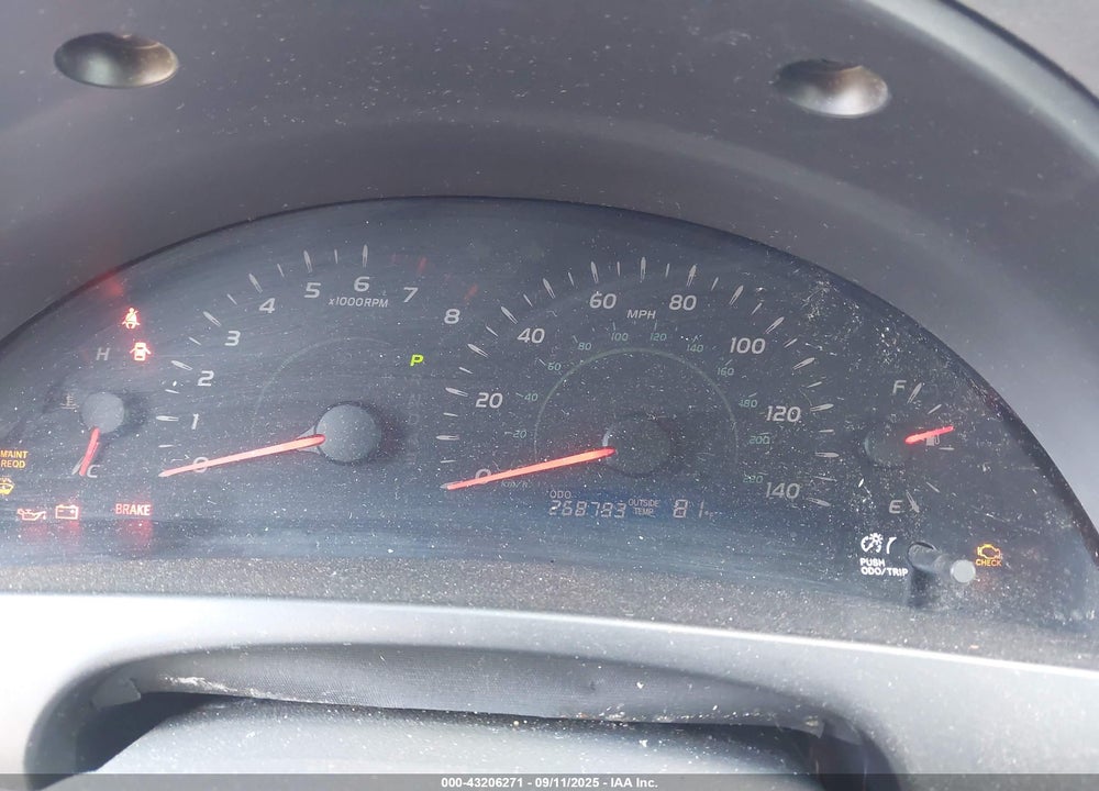 2007 TOYOTA CAMRY LE VIN: 4T1BE46K57U086589
