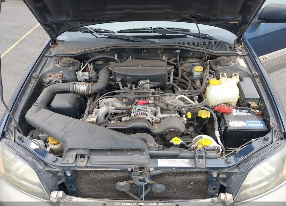 2001 SUBARU OUTBACK VIN: 4S3BH665817616674