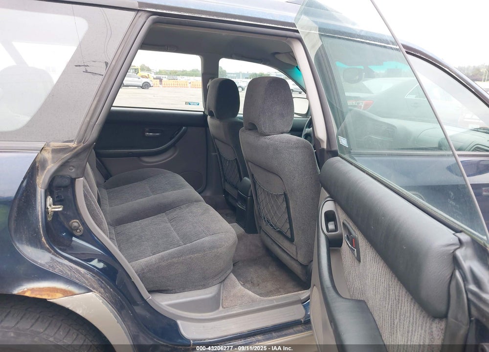 2001 SUBARU OUTBACK VIN: 4S3BH665817616674