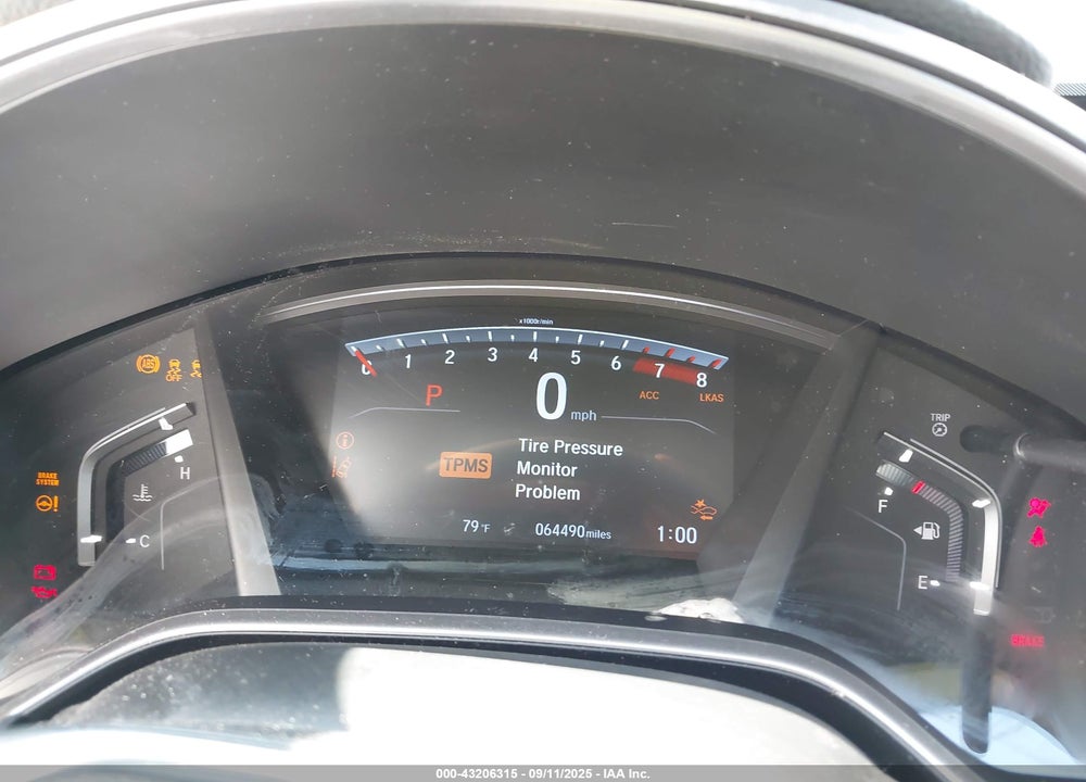 2019 HONDA CR-V EX VIN: 5J6RW2H52KA010795