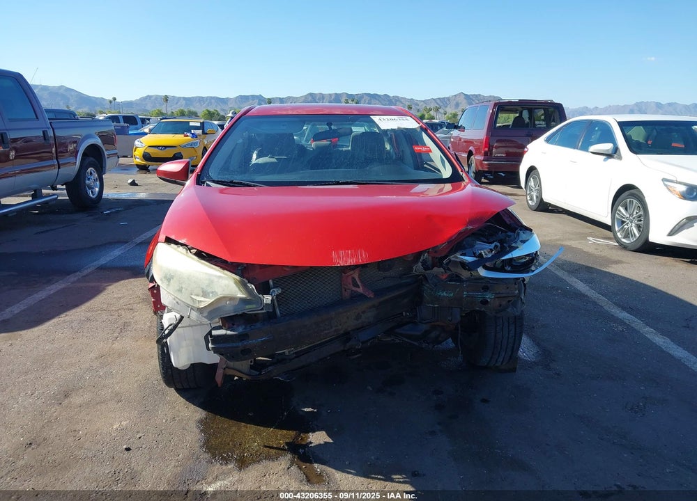 2015 TOYOTA COROLLA VIN: 5YFBURHE7FP180948
