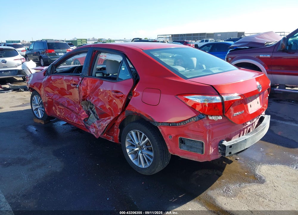 2015 TOYOTA COROLLA VIN: 5YFBURHE7FP180948