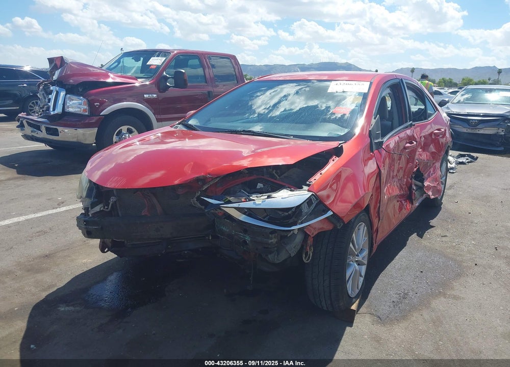 2015 TOYOTA COROLLA VIN: 5YFBURHE7FP180948