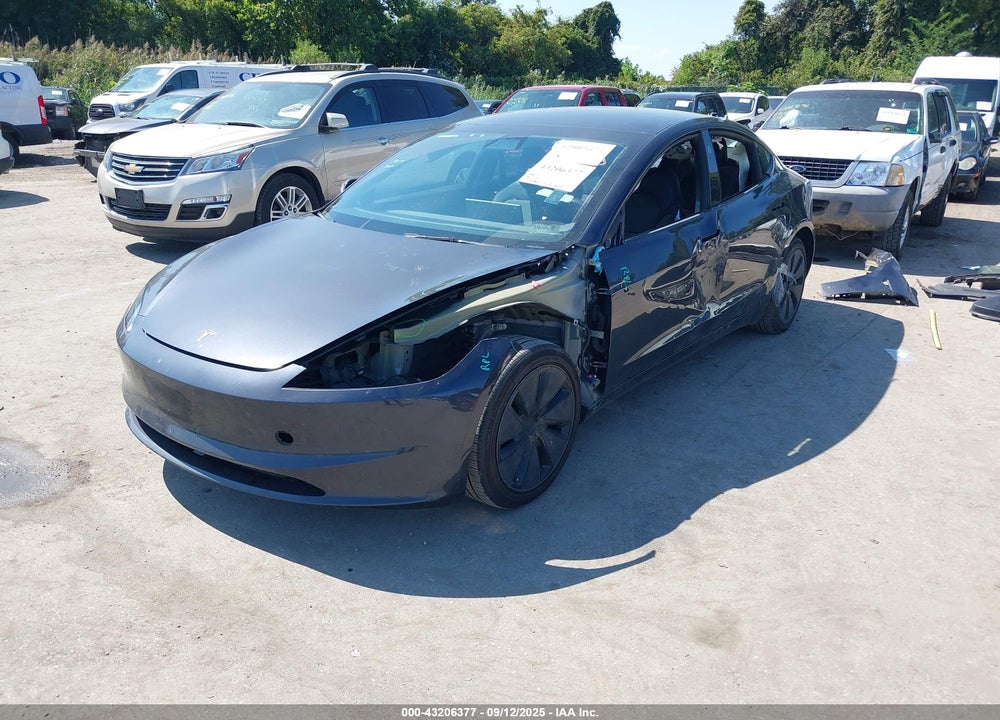 2024 TESLA MODEL 3 LONG RANGE DUAL MOTOR ALL-WHEEL DRIVE/REAR-WHEEL DRIVE VIN: 5YJ3E1EA2RF748348