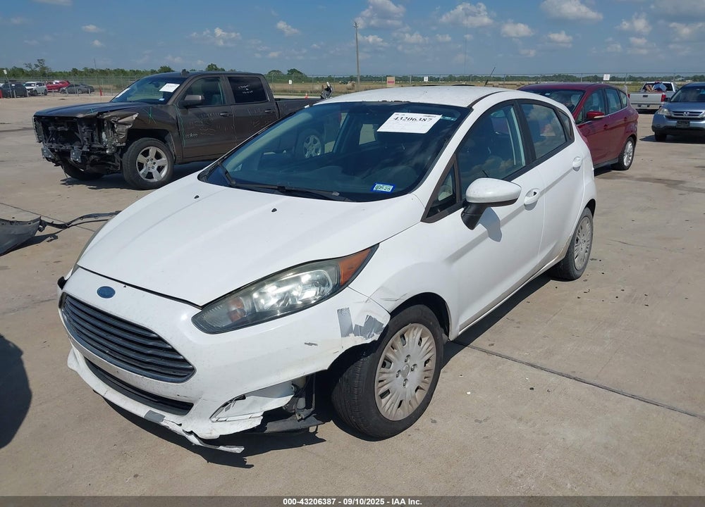 2016 FORD FIESTA S VIN: 3FADP4TJ4GM171078