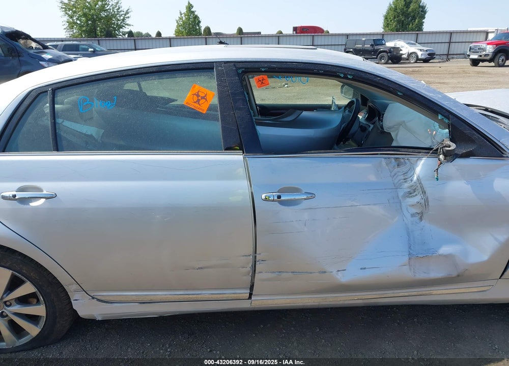 2011 TOYOTA AVALON VIN: 4T1BK3DB2BU372429