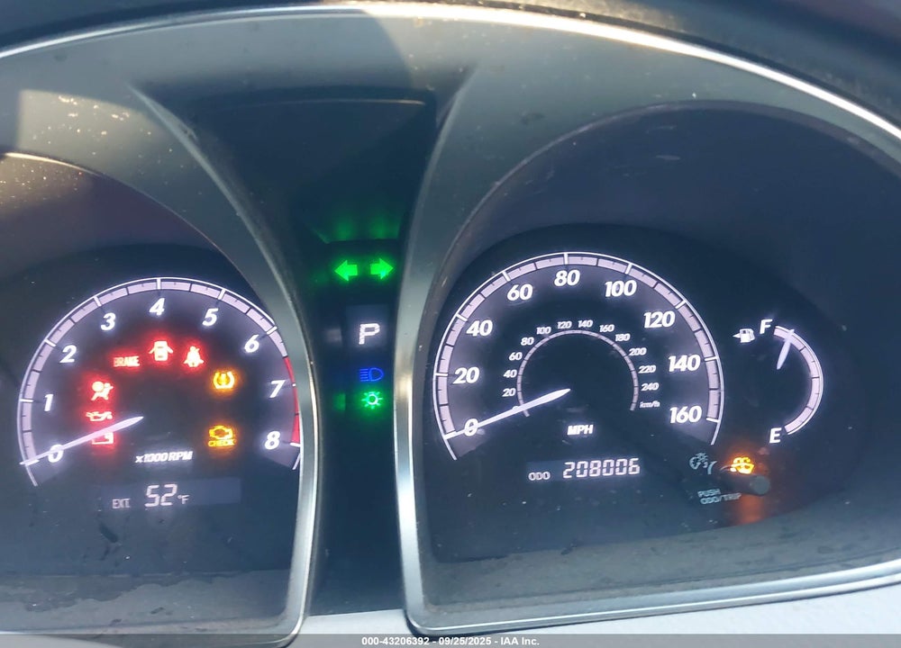 2011 TOYOTA AVALON VIN: 4T1BK3DB2BU372429