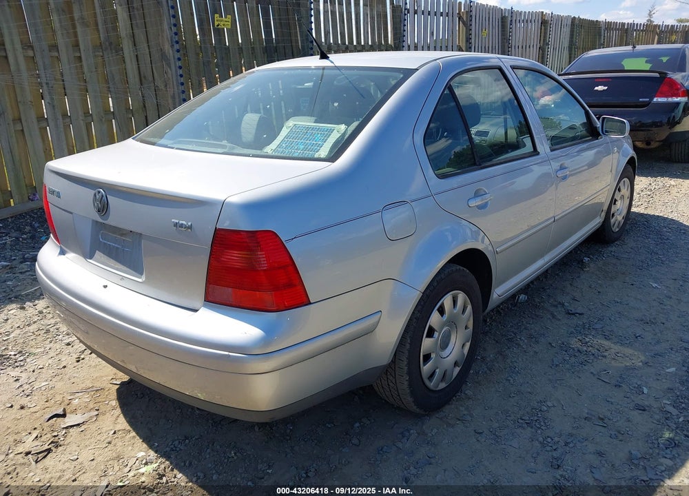 2003 VOLKSWAGEN JETTA GL TDI VIN: 3VWRP69M63M069351