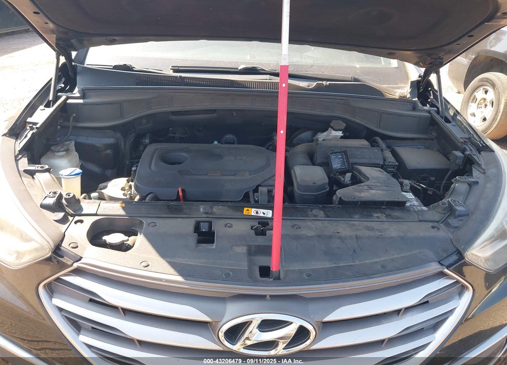 2017 HYUNDAI SANTA FE VIN: 5NMZT3LB0HH040166