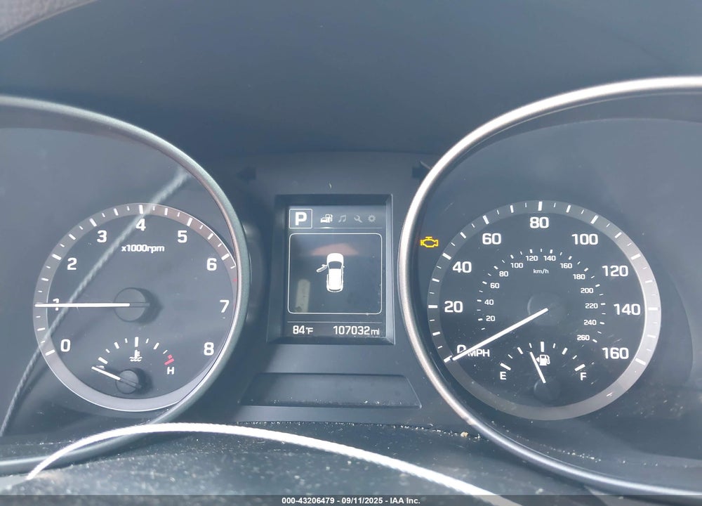 2017 HYUNDAI SANTA FE VIN: 5NMZT3LB0HH040166