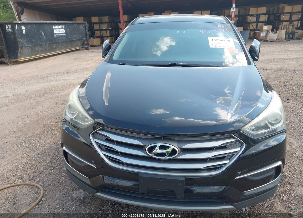 2017 HYUNDAI SANTA FE VIN: 5NMZT3LB0HH040166