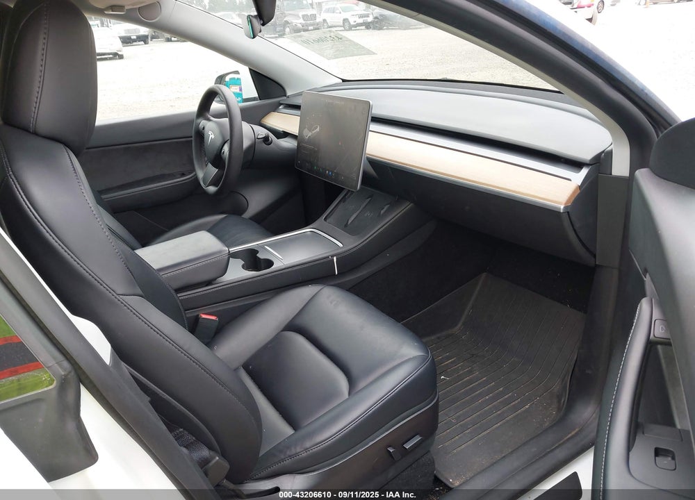 2021 TESLA MODEL Y VIN: 5YJYGDEE8MF241287