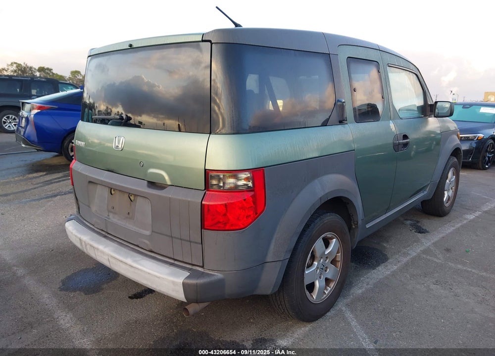 2003 HONDA ELEMENT EX VIN: 5J6YH28563L042970