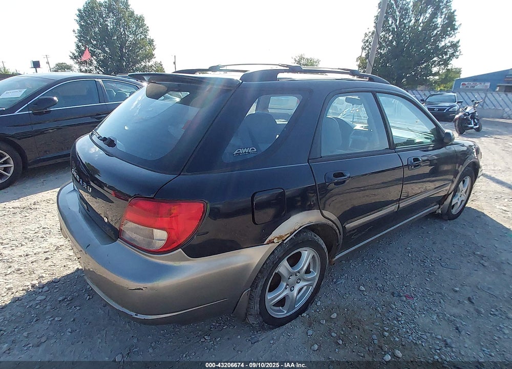 2002 SUBARU IMPREZA OUTBACK SPORT VIN: JF1GG68552H818153