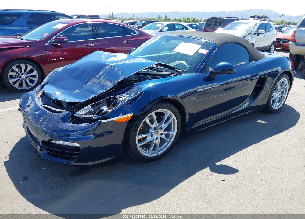 2014 PORSCHE BOXSTER VIN: WP0CA2A81ES121027