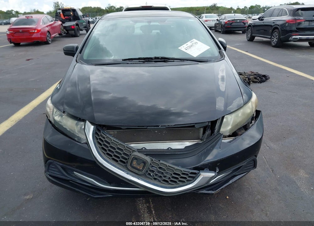 2014 HONDA CIVIC VIN: 19XFB2F53EE052613
