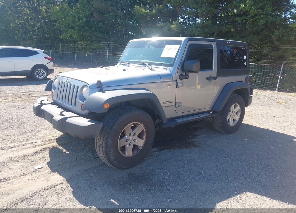 2013 JEEP WRANGLER SPORT VIN: 1C4AJWAG6DL654022