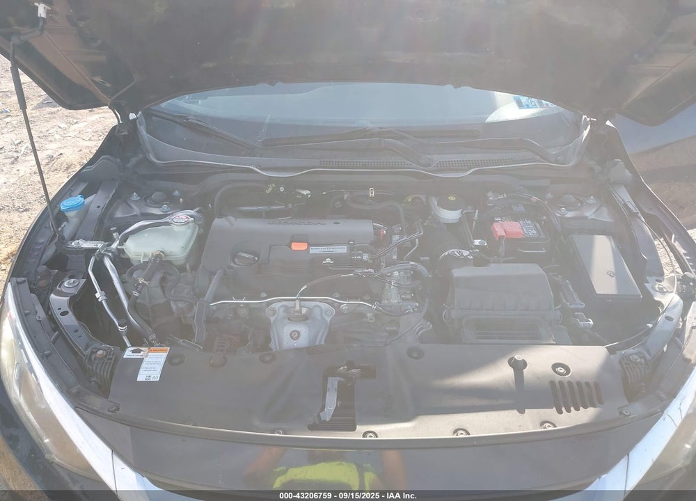 2018 HONDA CIVIC VIN: 2HGFC2F5XJH602256