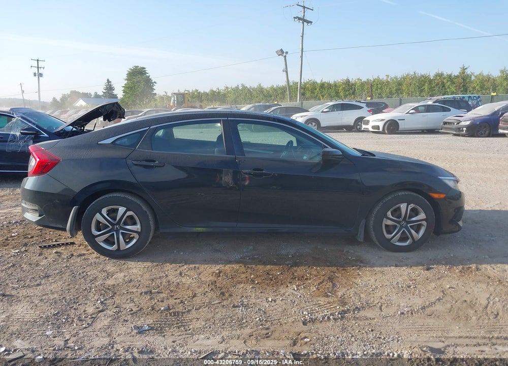 2018 HONDA CIVIC VIN: 2HGFC2F5XJH602256