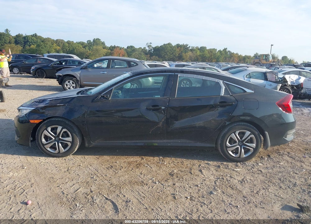 2018 HONDA CIVIC VIN: 2HGFC2F5XJH602256