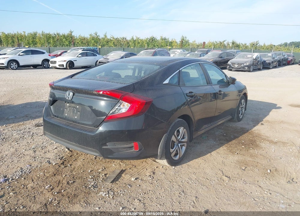 2018 HONDA CIVIC VIN: 2HGFC2F5XJH602256