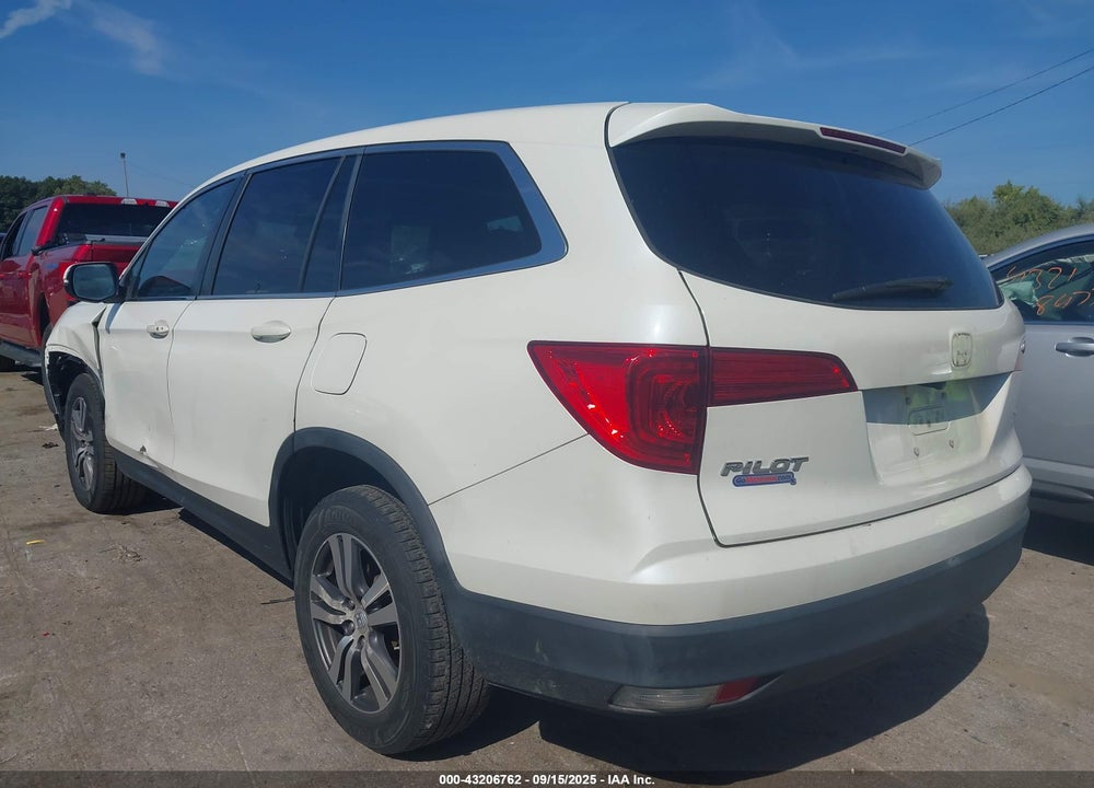 2016 HONDA PILOT EX-L VIN: 5FNYF6H71GB026124