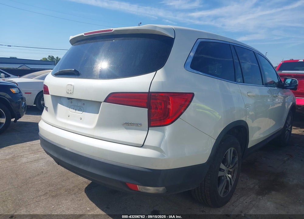 2016 HONDA PILOT EX-L VIN: 5FNYF6H71GB026124