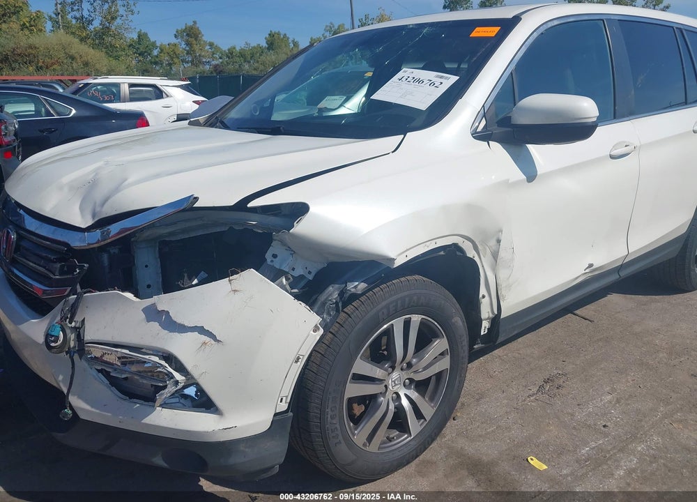 2016 HONDA PILOT EX-L VIN: 5FNYF6H71GB026124