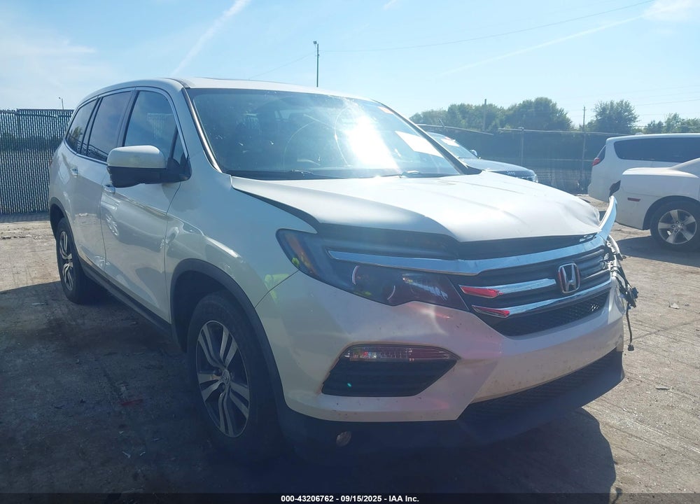 2016 HONDA PILOT EX-L VIN: 5FNYF6H71GB026124