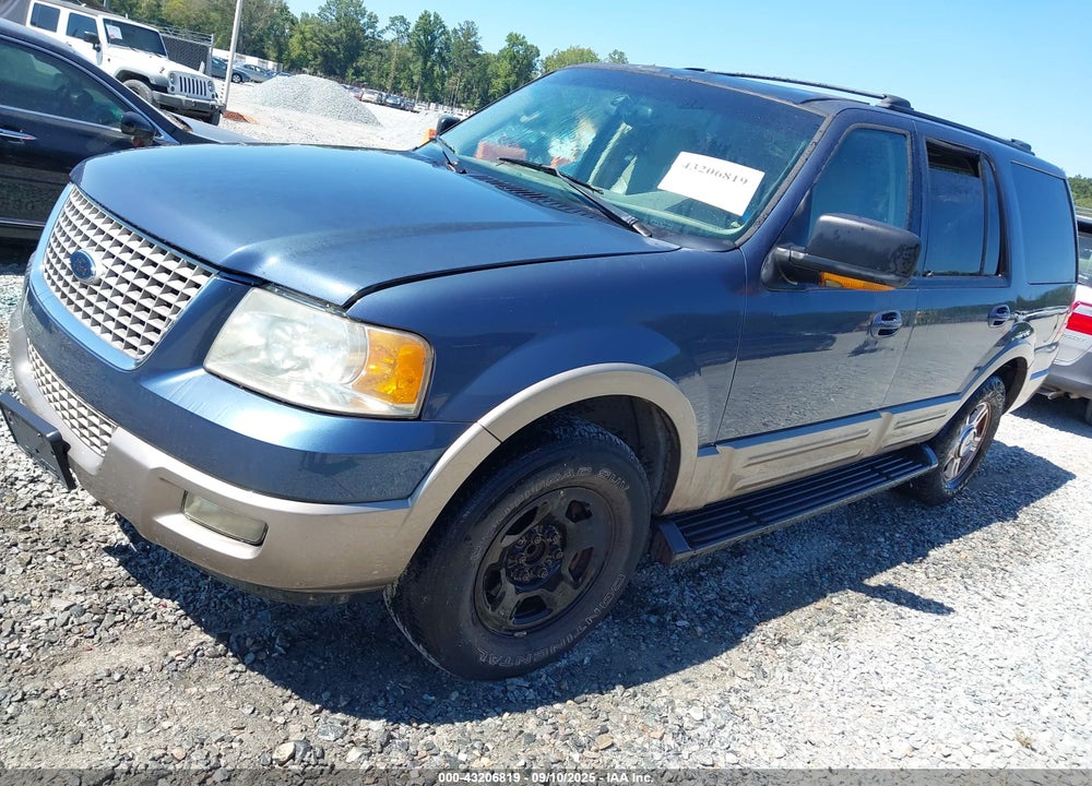 2003 FORD EXPEDITION EDDIE BAUER VIN: 1FMFU17L43LB08530