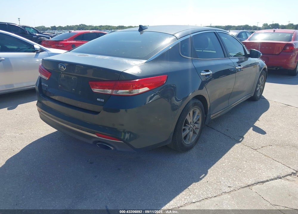2016 KIA OPTIMA LX TURBO VIN: 5XXGT4L16GG005617