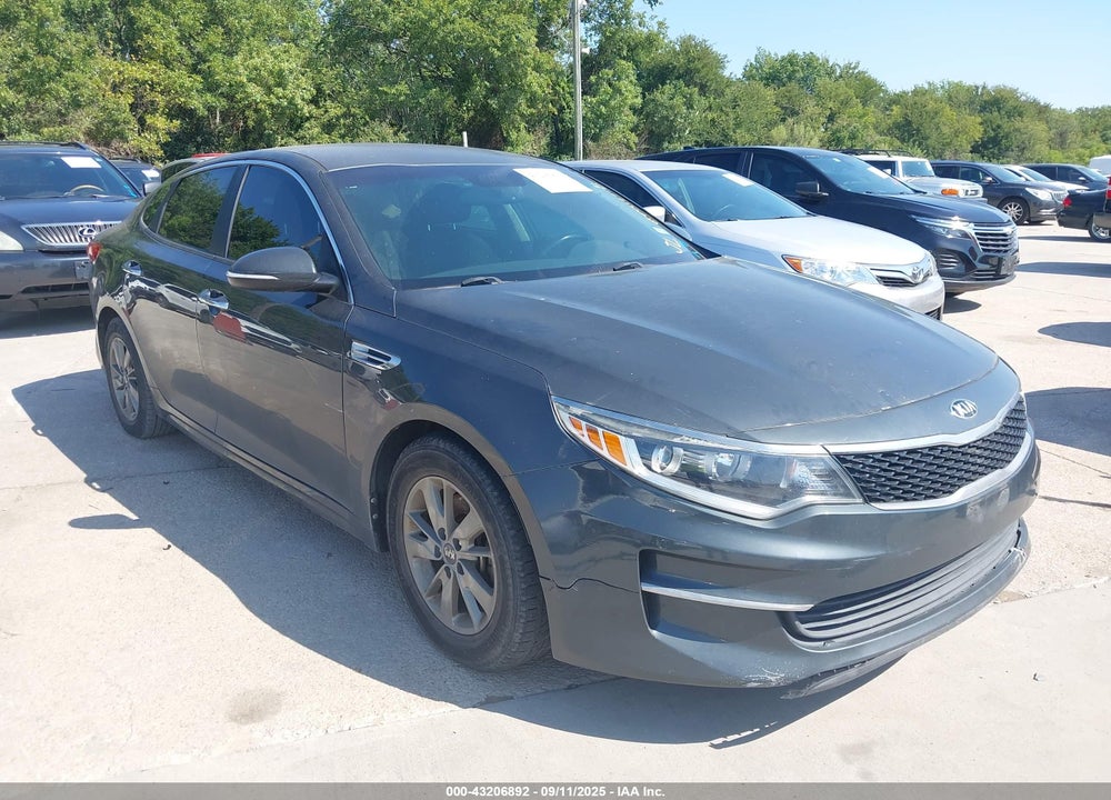 2016 KIA OPTIMA LX TURBO VIN: 5XXGT4L16GG005617