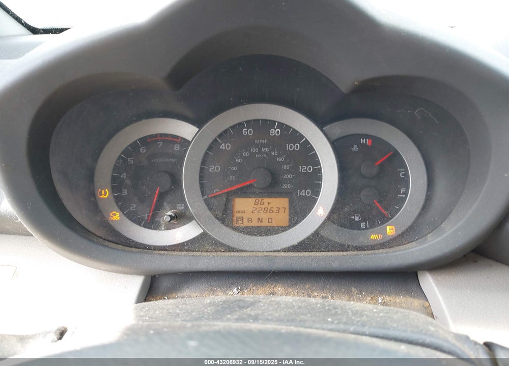 2009 TOYOTA RAV4 VIN: 2T3BF33V99W004542