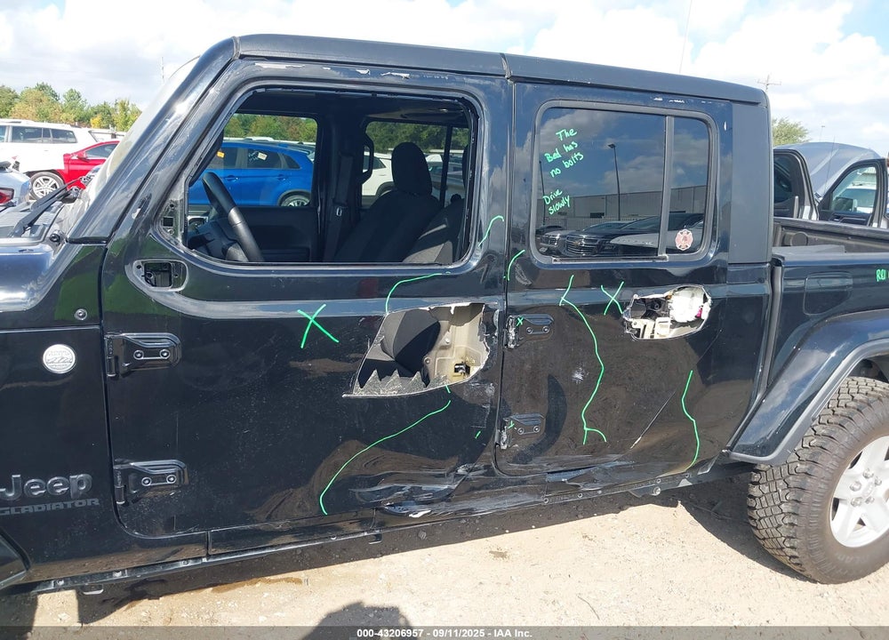 2021 JEEP GLADIATOR VIN: 1C6JJTAG1ML516376