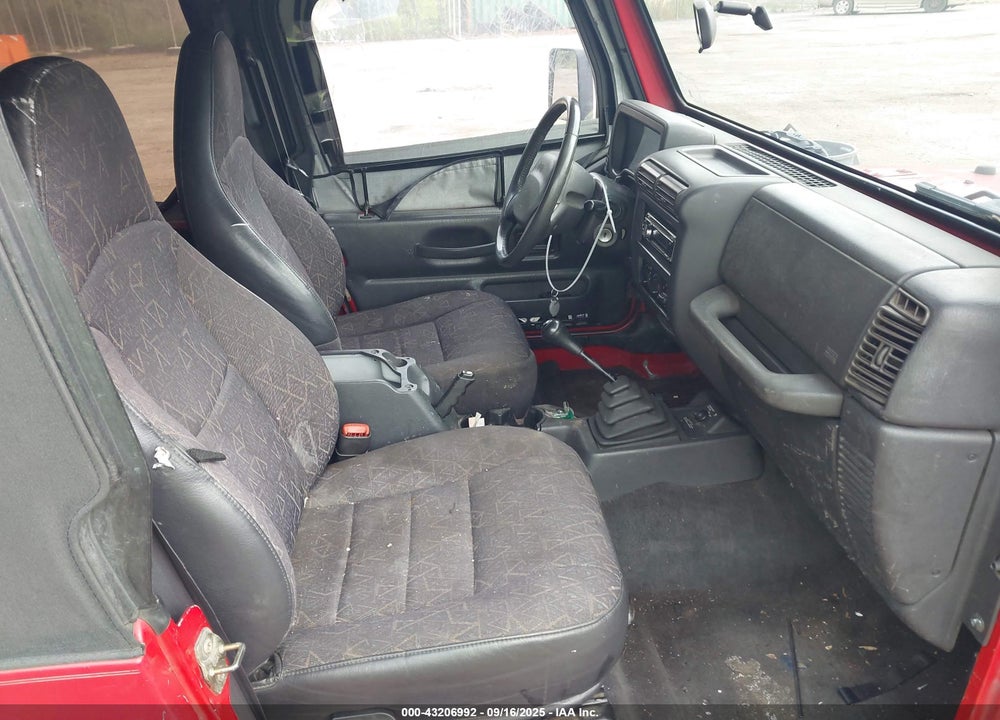 2001 JEEP WRANGLER SPORT VIN: 1J4FA49S81P313805