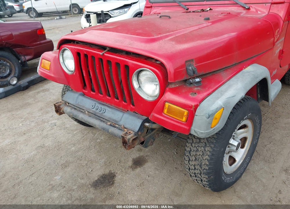 2001 JEEP WRANGLER SPORT VIN: 1J4FA49S81P313805