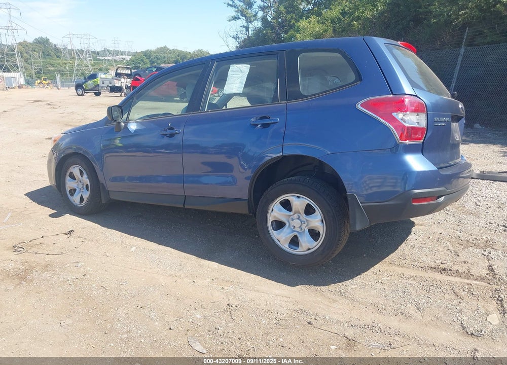 2014 SUBARU FORESTER VIN: JF2SJAAC7EH508612