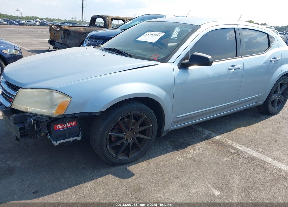 2013 DODGE AVENGER VIN: 1C3CDZAB5DN712376