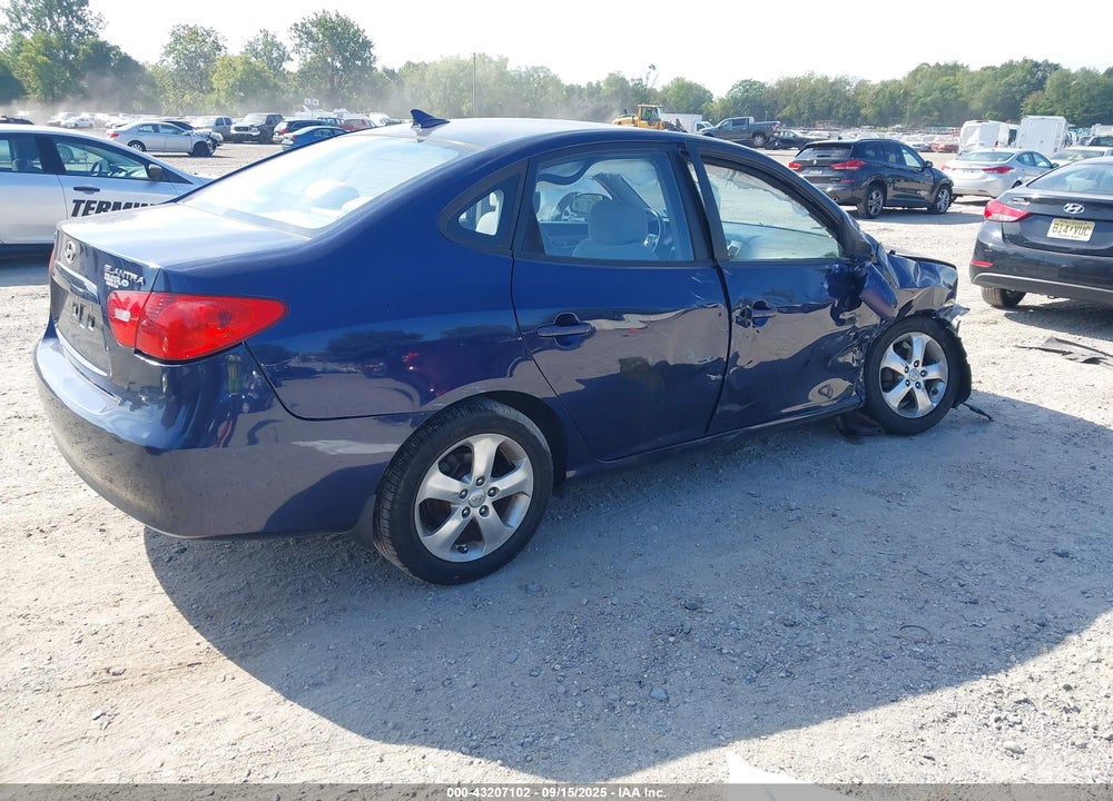 2009 HYUNDAI ELANTRA VIN: KMHDU46D19U650657
