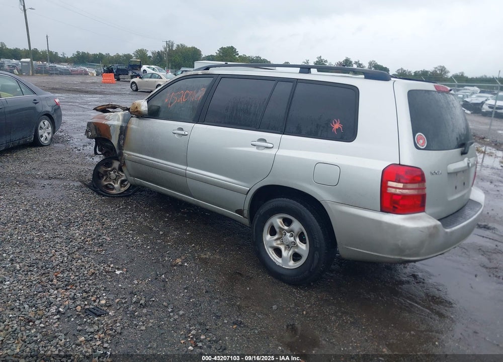 2003 TOYOTA HIGHLANDER VIN: JTEGD21A730063182