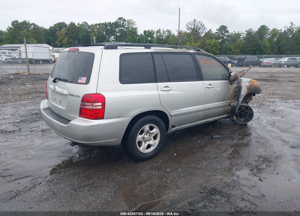 2003 TOYOTA HIGHLANDER VIN: JTEGD21A730063182