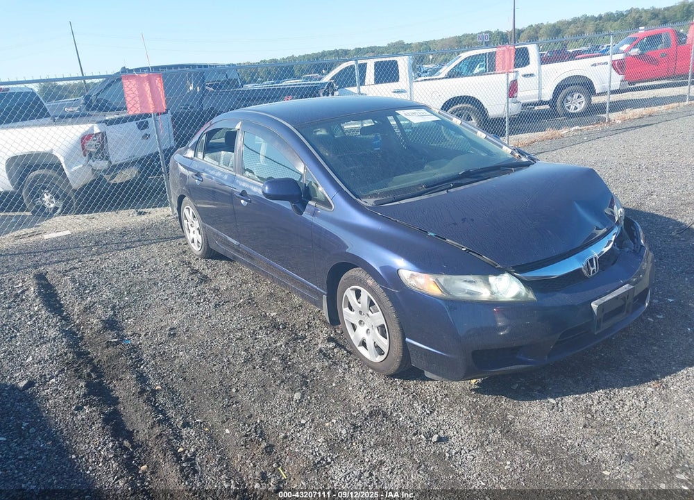 2010 HONDA CIVIC LX VIN: 2HGFA1F50AH573110