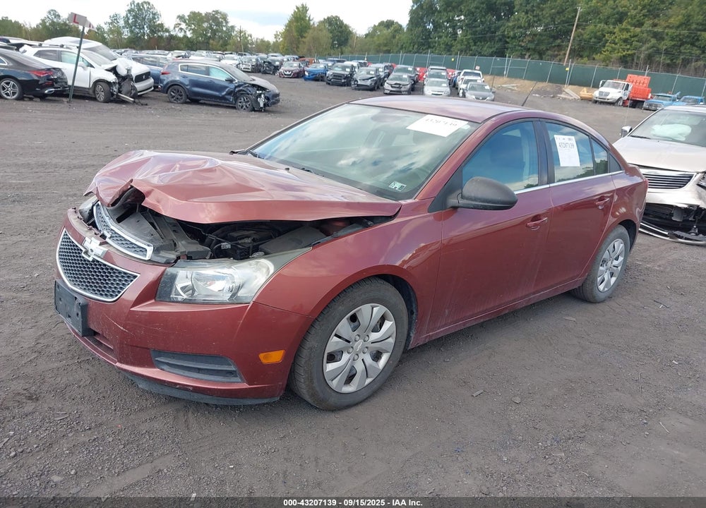 2012 CHEVROLET CRUZE VIN: 1G1PC5SH4C7348734