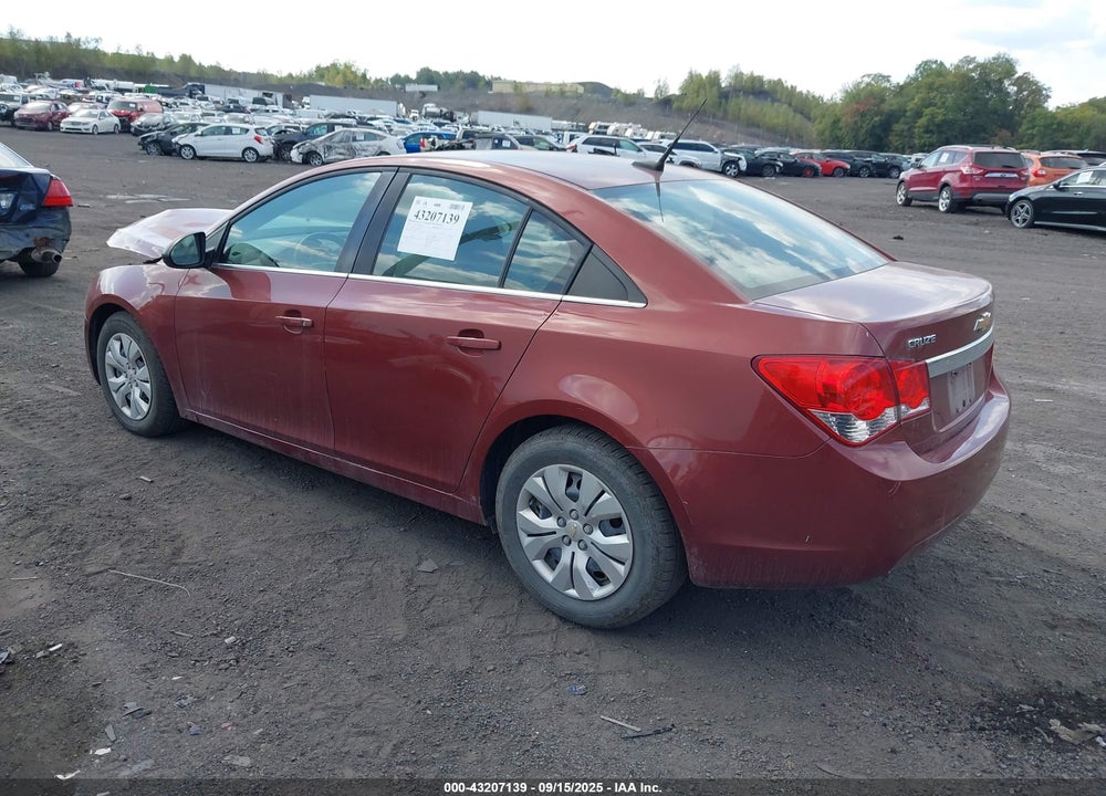 2012 CHEVROLET CRUZE VIN: 1G1PC5SH4C7348734
