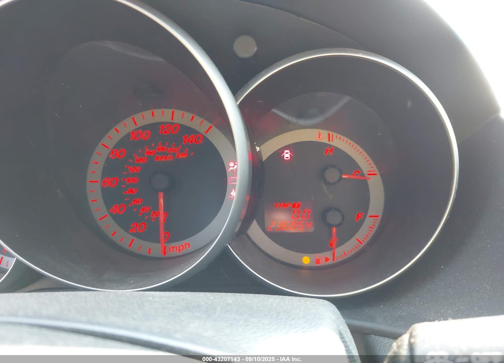 2008 MAZDA 3 VIN: JM1BK343881863241