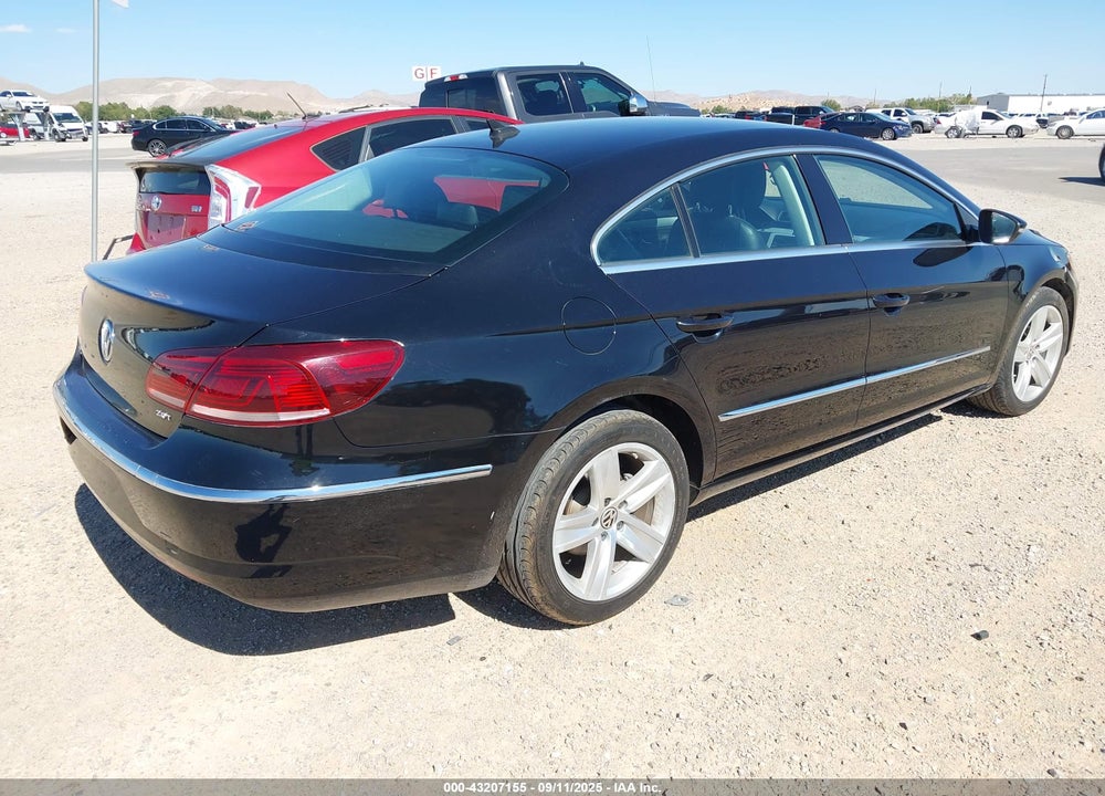 2013 VOLKSWAGEN CC VIN: WVWBP7ANXDE510145